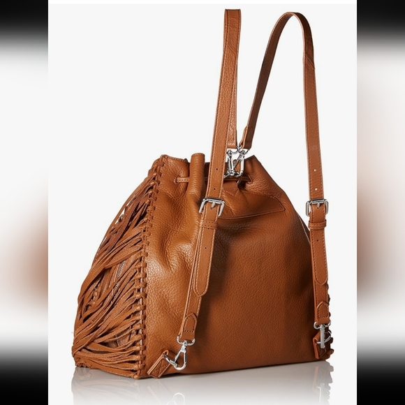 Vince Camuto Sunni Fringe Backpack - Picture 4 of 10